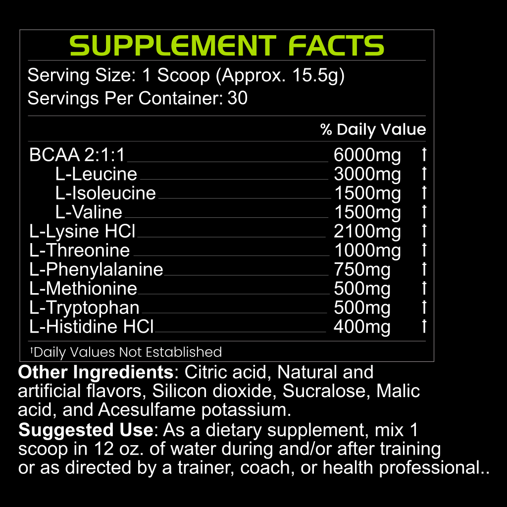PURE AMINOS | Essential Amino Acid Supplement for Performance & Recovery